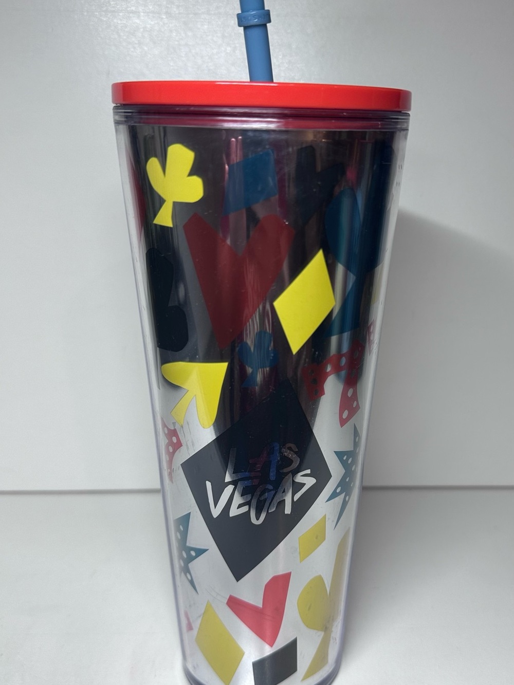 Starbucks Purple Travel Tumbler with Clear Base (Las Vegas)